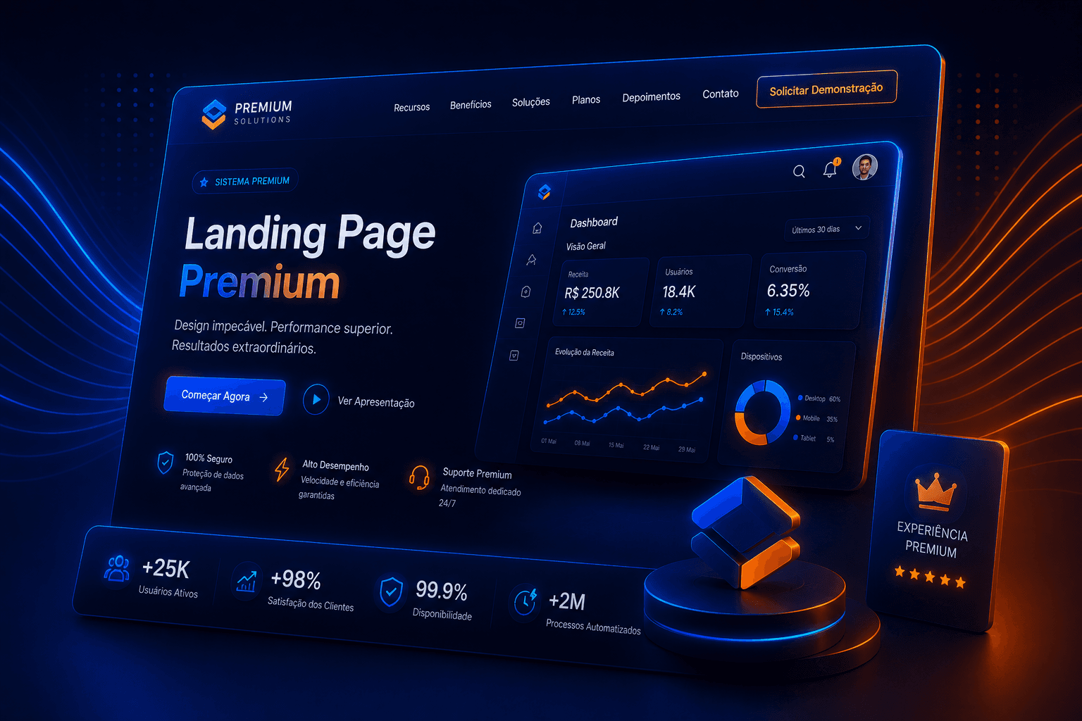 Landing Premium